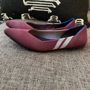 Magenta Racing Stripe Rothy’s